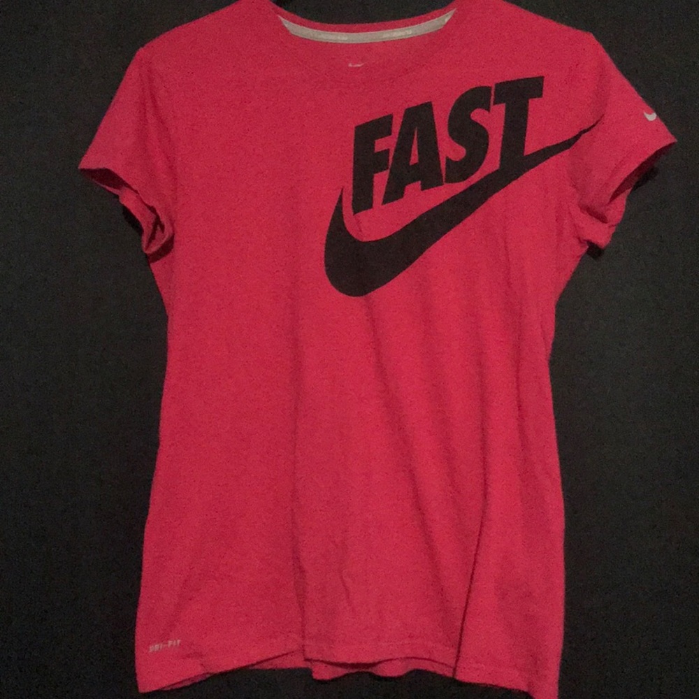 Pink Nike Running Shirt